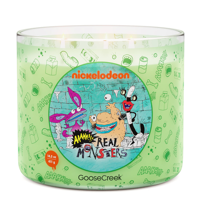 Aaahh!! Real Monsters Nickelodeon 3-Wick Candle [1YWQ]